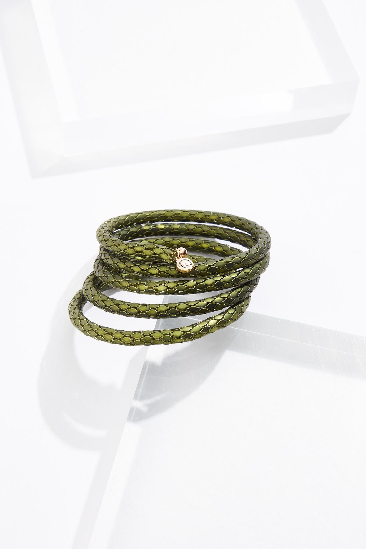  Cato Fashions | Cato Snake Coil Rubber Bracelet