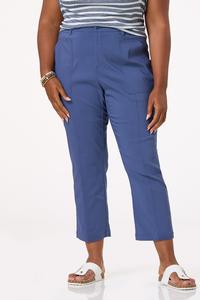  Cato Fashions | Cato Plus Size Solid Bengaline Ankle Pants