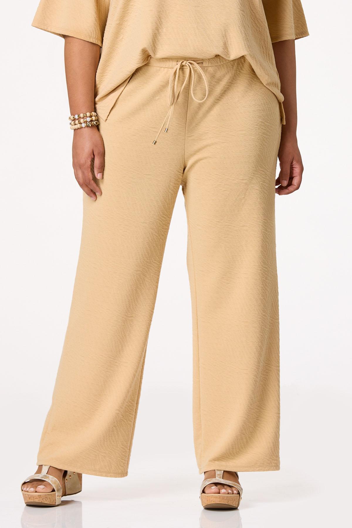  Cato Fashions | Cato Plus Size Textured Wide Leg Pants