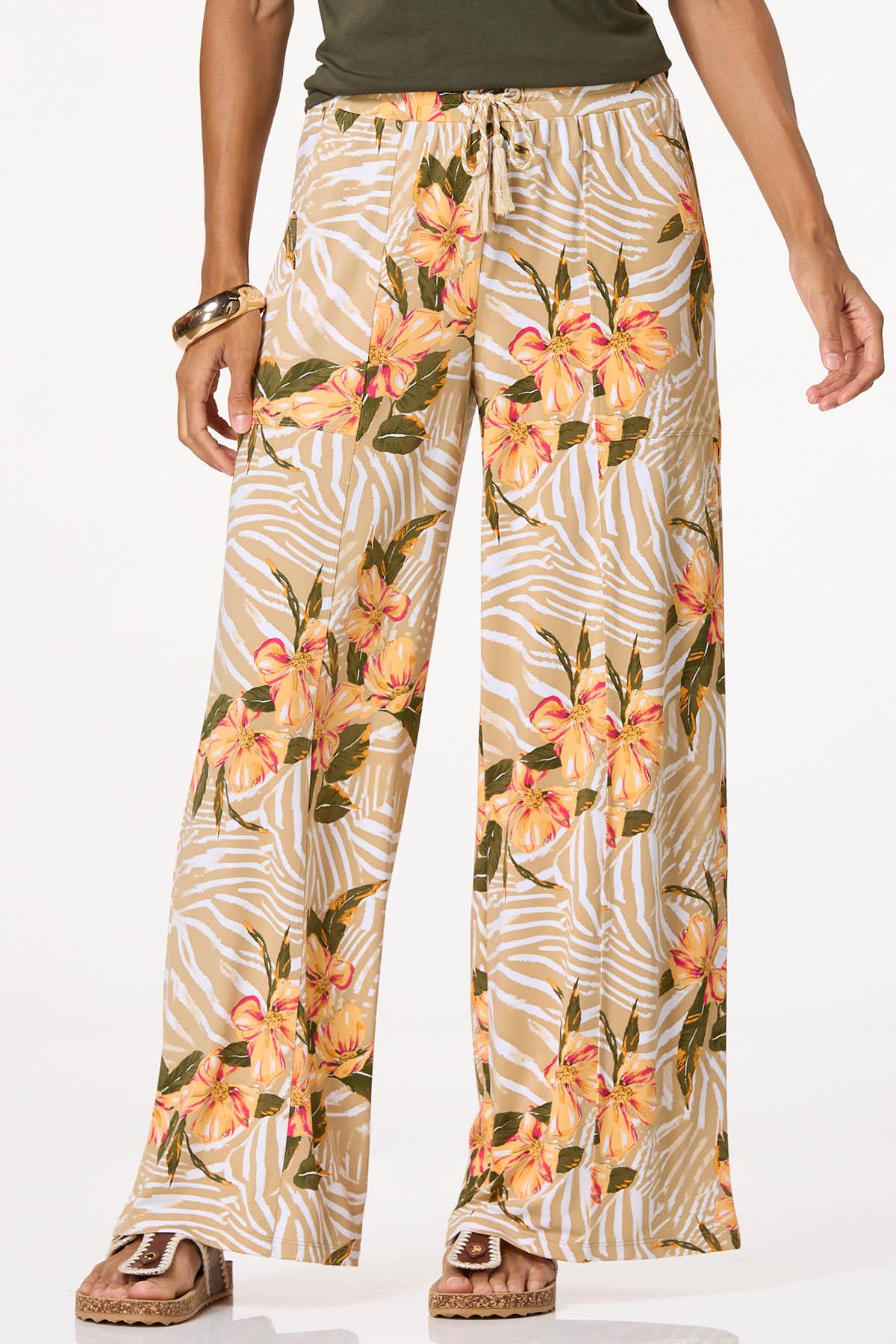  Cato Fashions | Cato Petite Textured Tropical Pants
