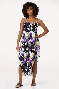  Cato Fashions | Cato Bead Strap Tropical Genie Jumpsuit