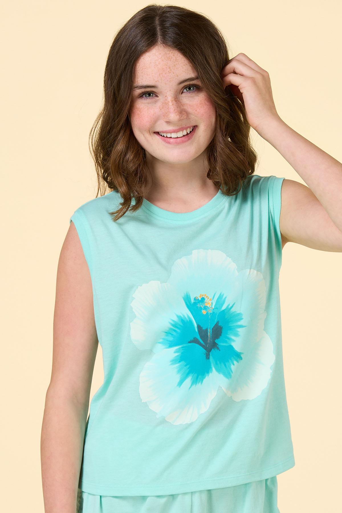 Cato Fashions | Cato Girls Hibiscus Tank
