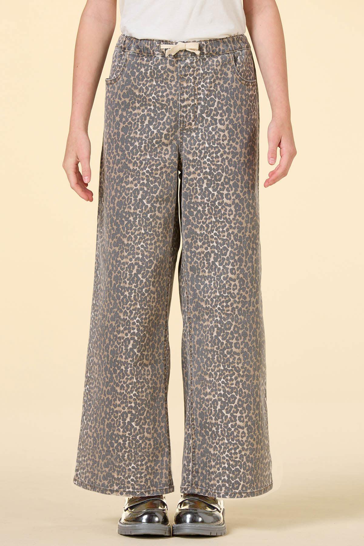  Cato Fashions | Cato Girls Leopard Drawstring Jeans