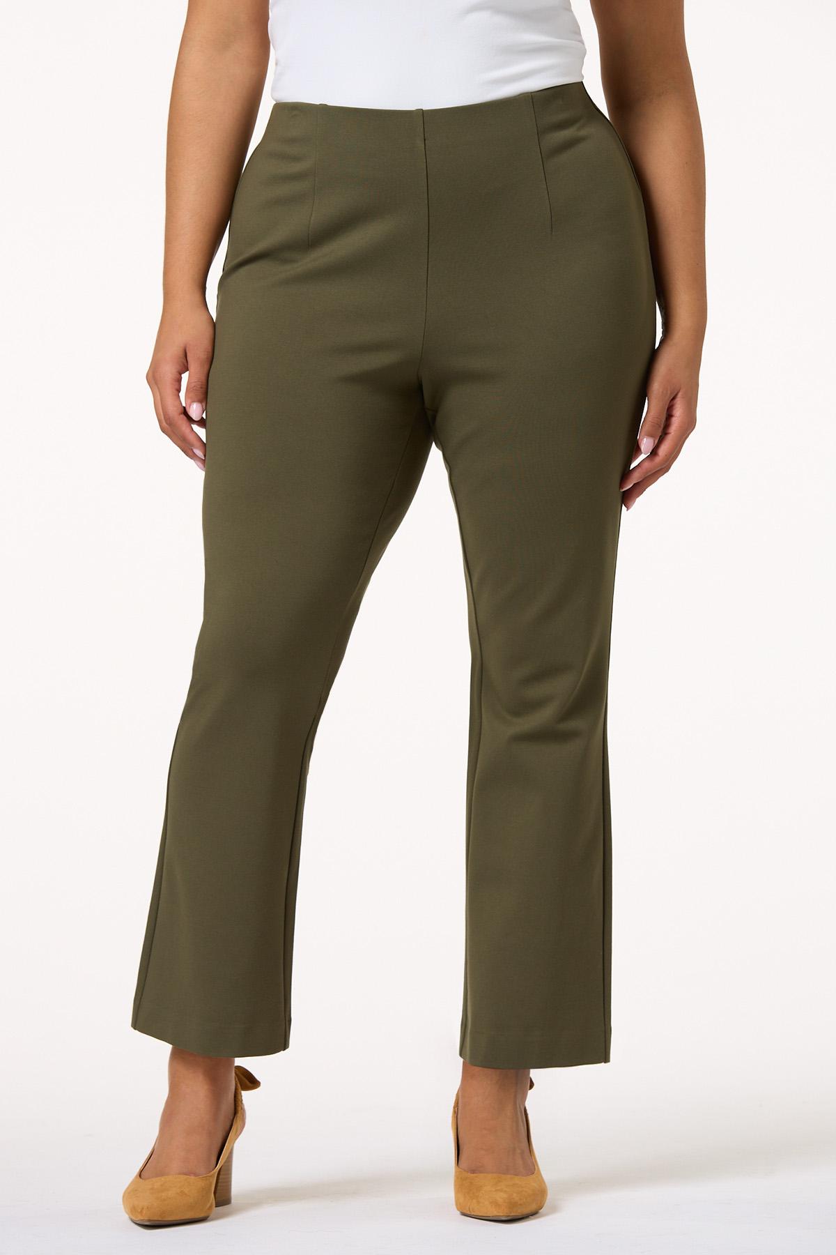  Cato Fashions | Cato Plus Size Ponte Kick Flare Pants