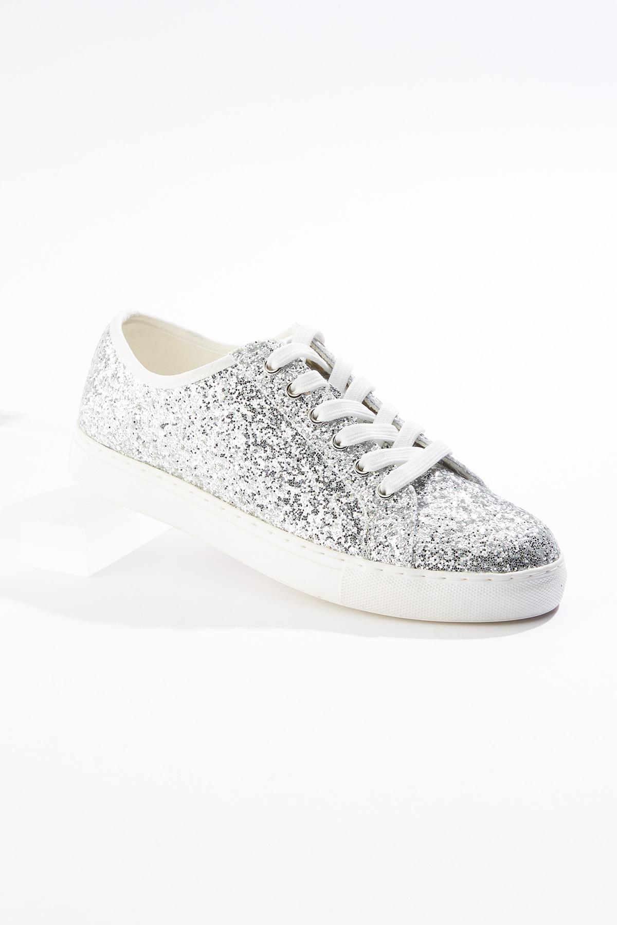  Cato Fashions | Cato Silver Glitter Sneakers