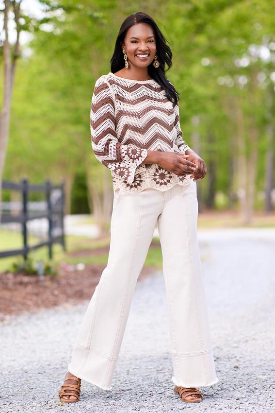  Cato Fashions | Cato Natural Wide Leg Jeans
