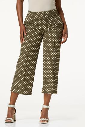  Cato Fashions | Cato Contrast Medallion Cropped Pants