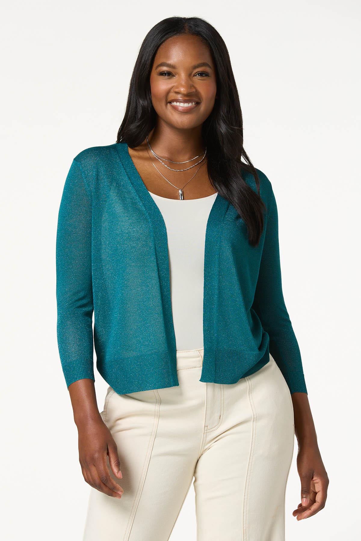  Cato Fashions | Cato Solid Sheer Cardigan