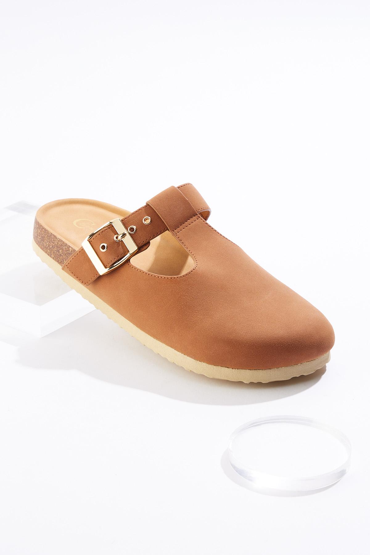  Cato Fashions | Cato Buckle Strap Slip- On Clogs