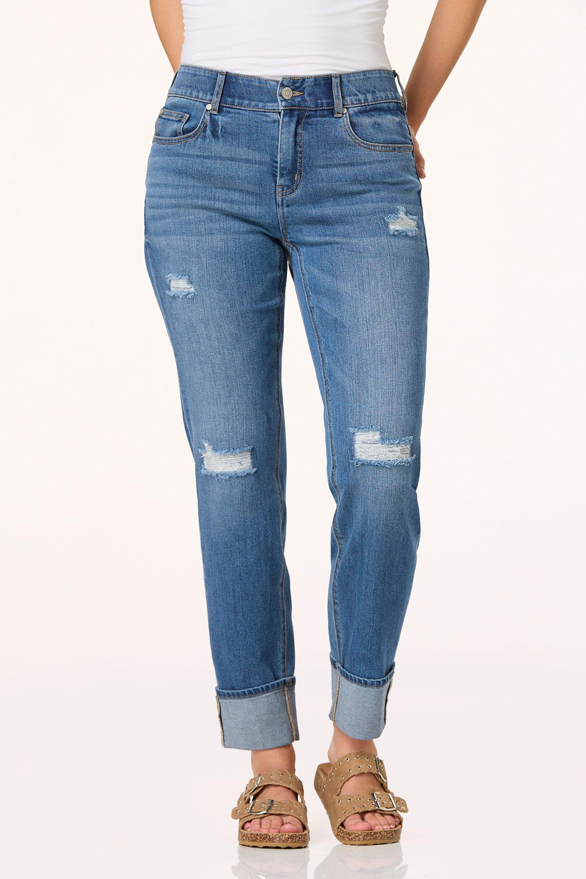  Cato Fashions | Cato Distressed Hourglass Boyfriend Jeans