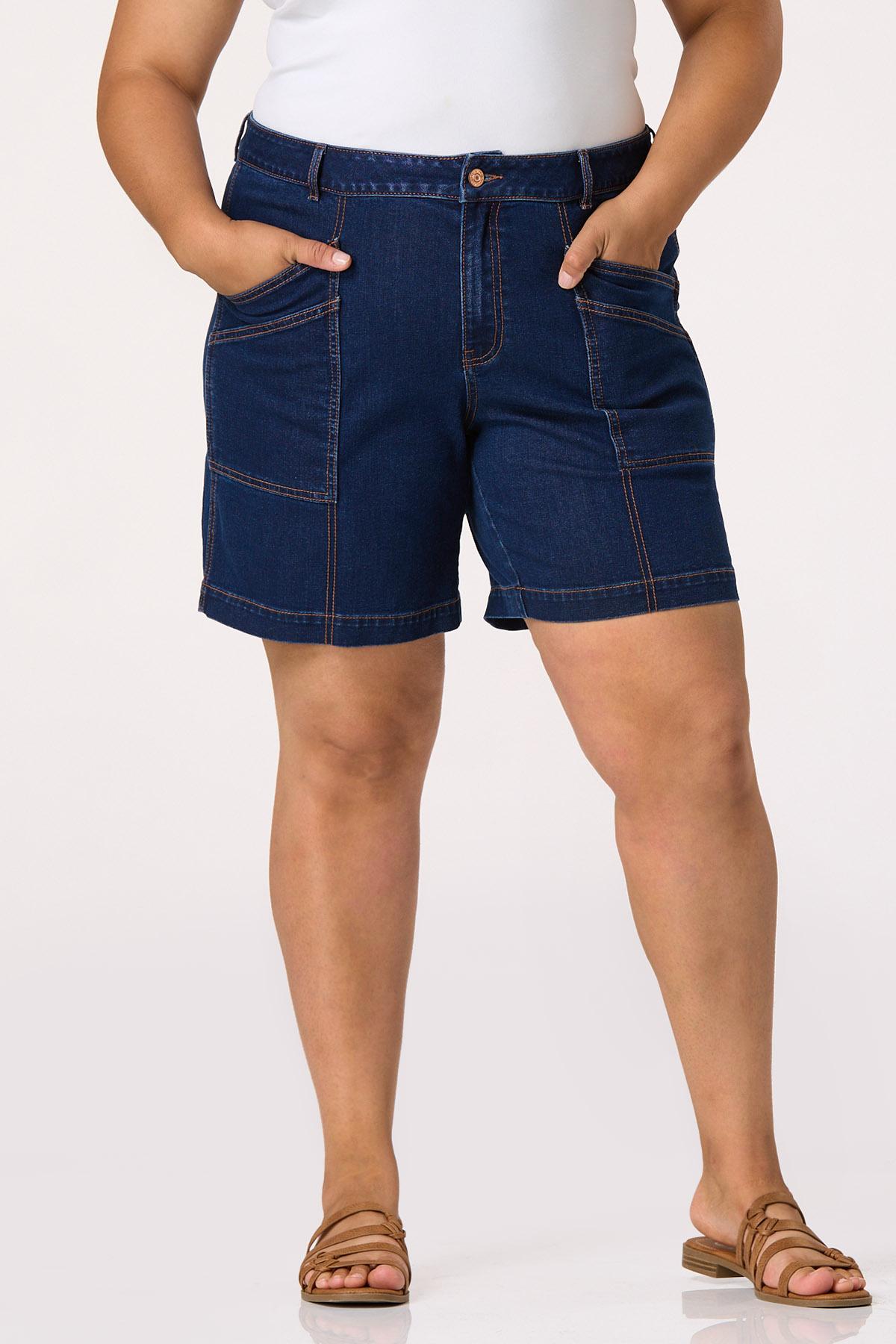  Cato Fashions | Cato Plus Size High Rise Denim Shorts