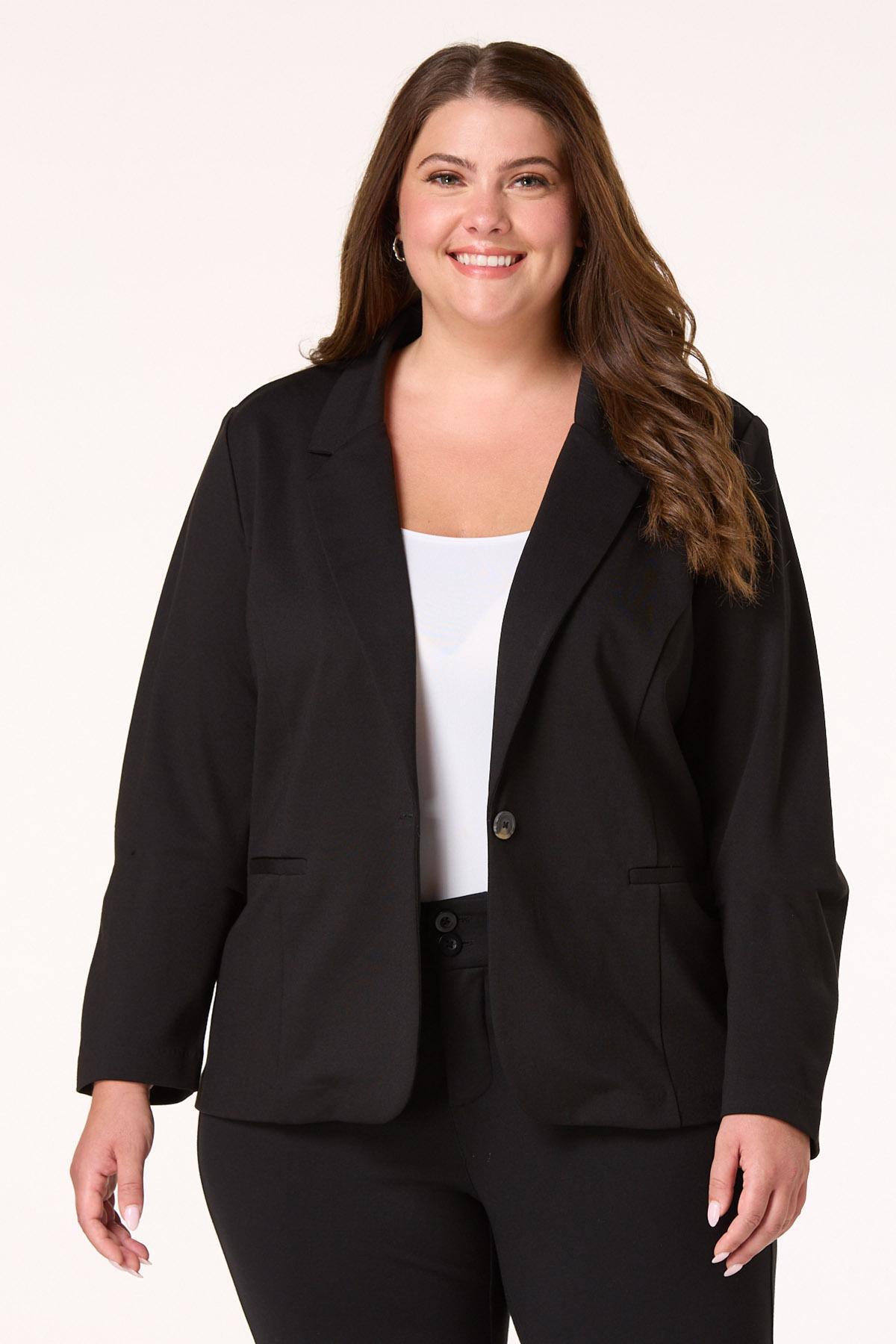  Cato Fashions | Cato Plus Size Ponte Blazer