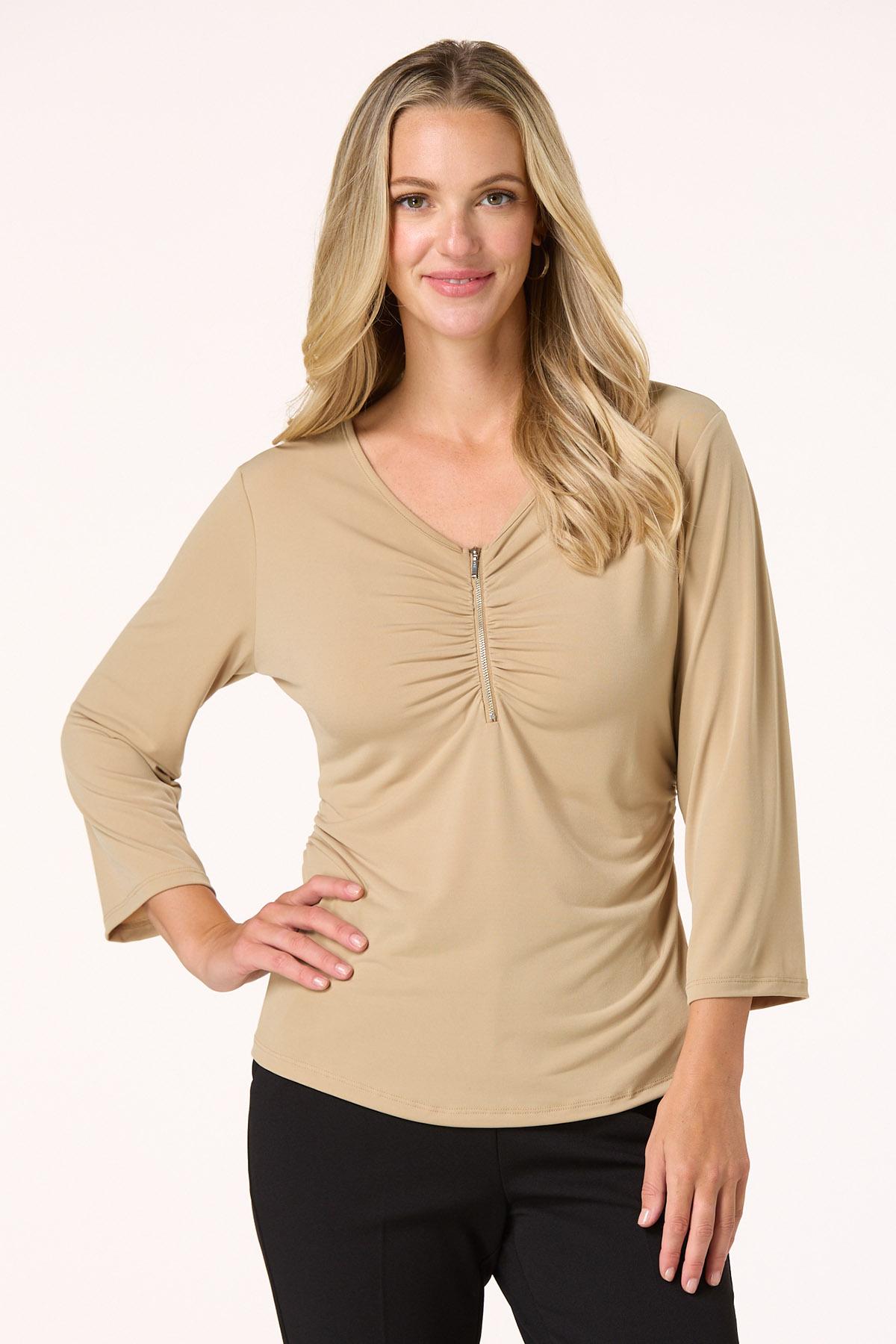 トップス TOCO SLY | BOAT NECK TUCK トップス (Tシャツ・カットソー(半袖