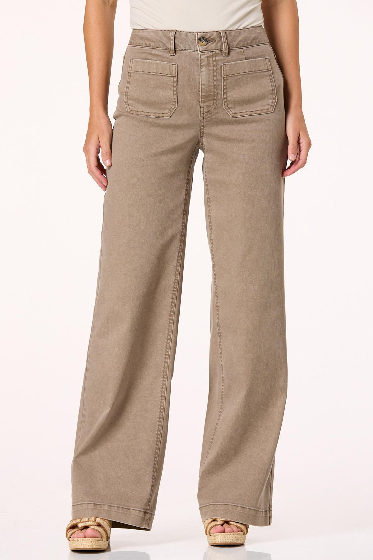 Cato Fashions | Cato Patch Pocket Wide Leg Jeans