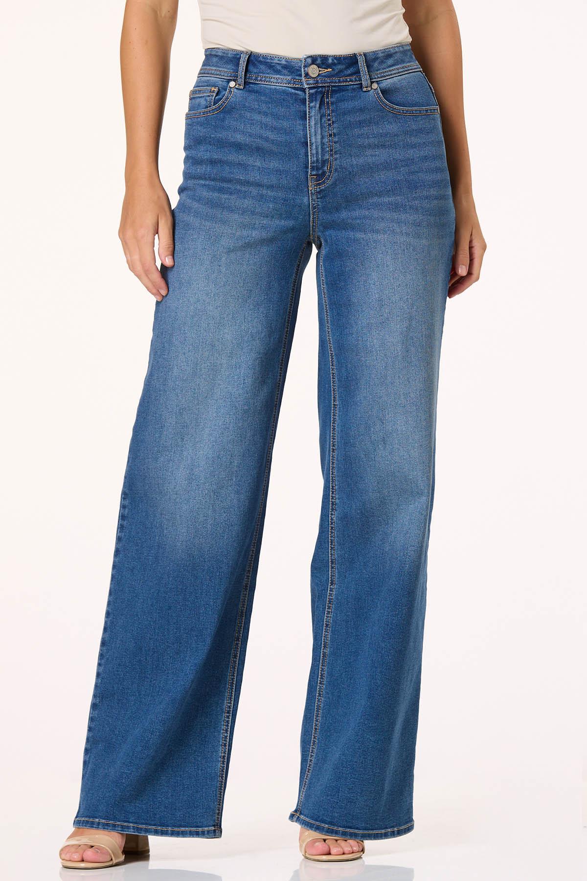  Cato Fashions | Cato Petite High Rise Wide Leg Jeans