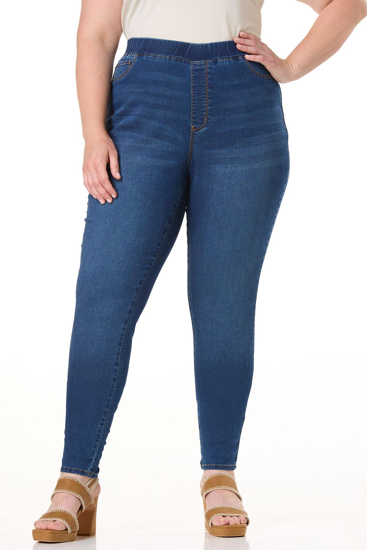 Cato Fashions Cato Plus Size High Rise Pull-On Jeggings