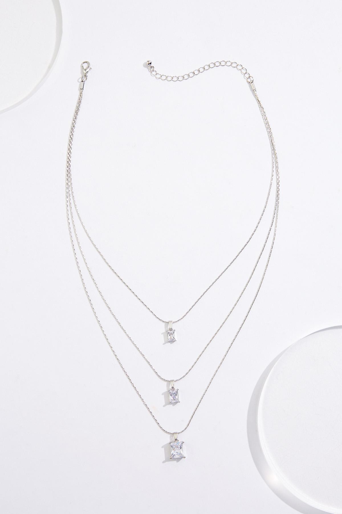 アクセサリー Octi Layered  Pendant Necklace Layered Island Pendant Necklace – octi