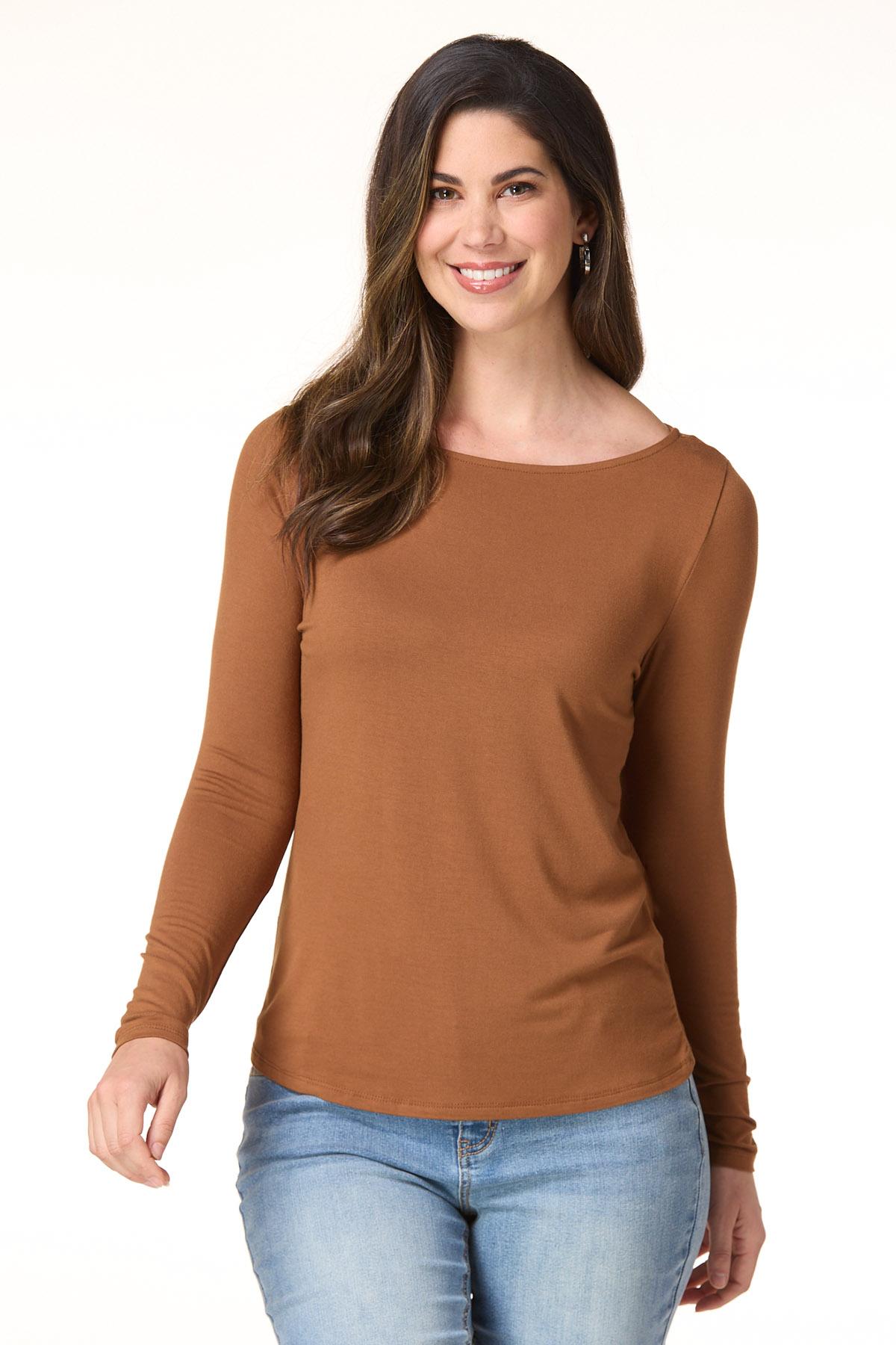 Cato Fashions | Cato Boatneck Long Sleeve Tee