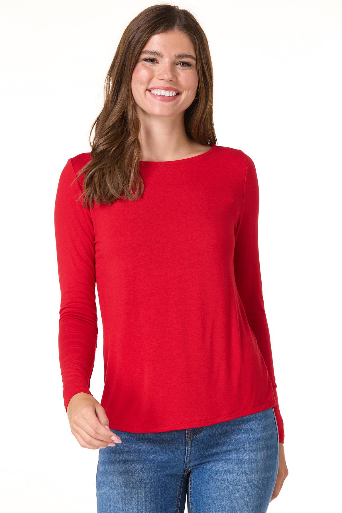 Cato Fashions | Cato Boatneck Long Sleeve Tee