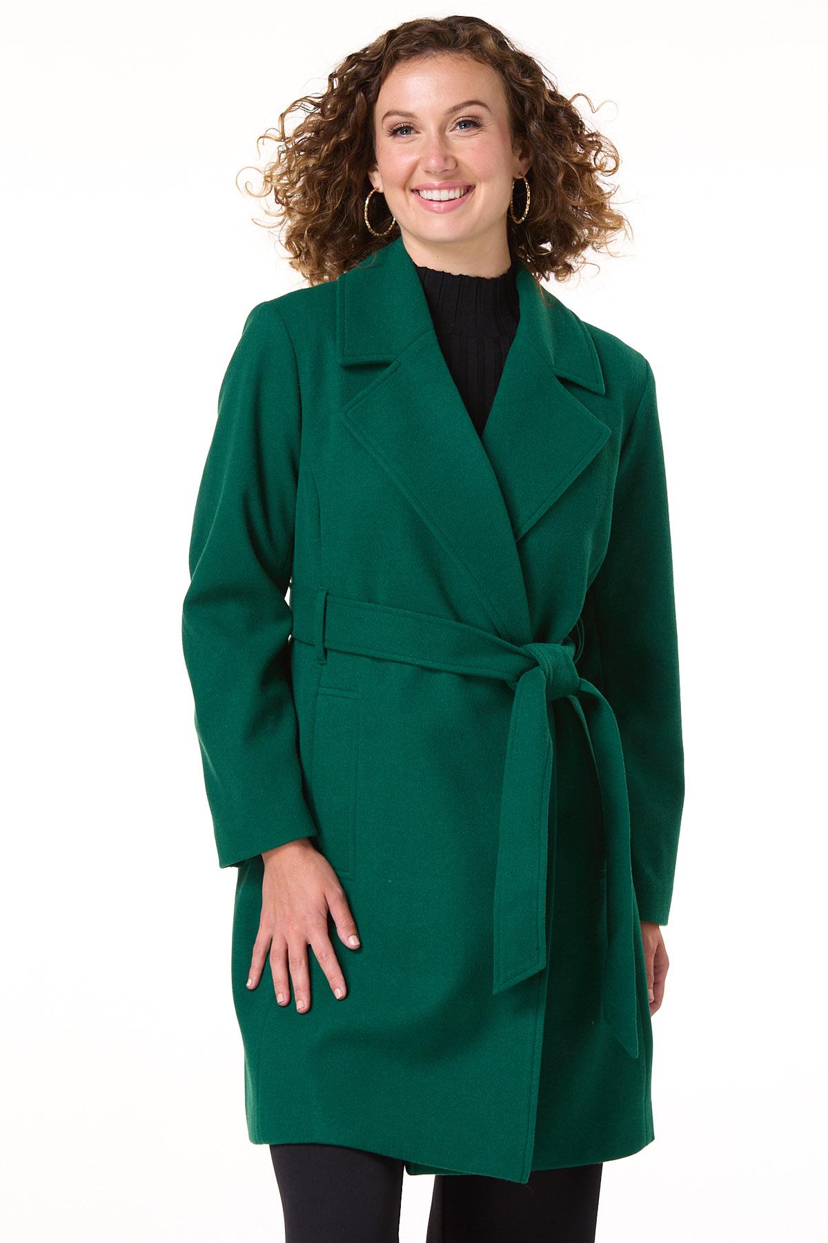 Cato Fashions | Cato Tie Waist Collared Coat
