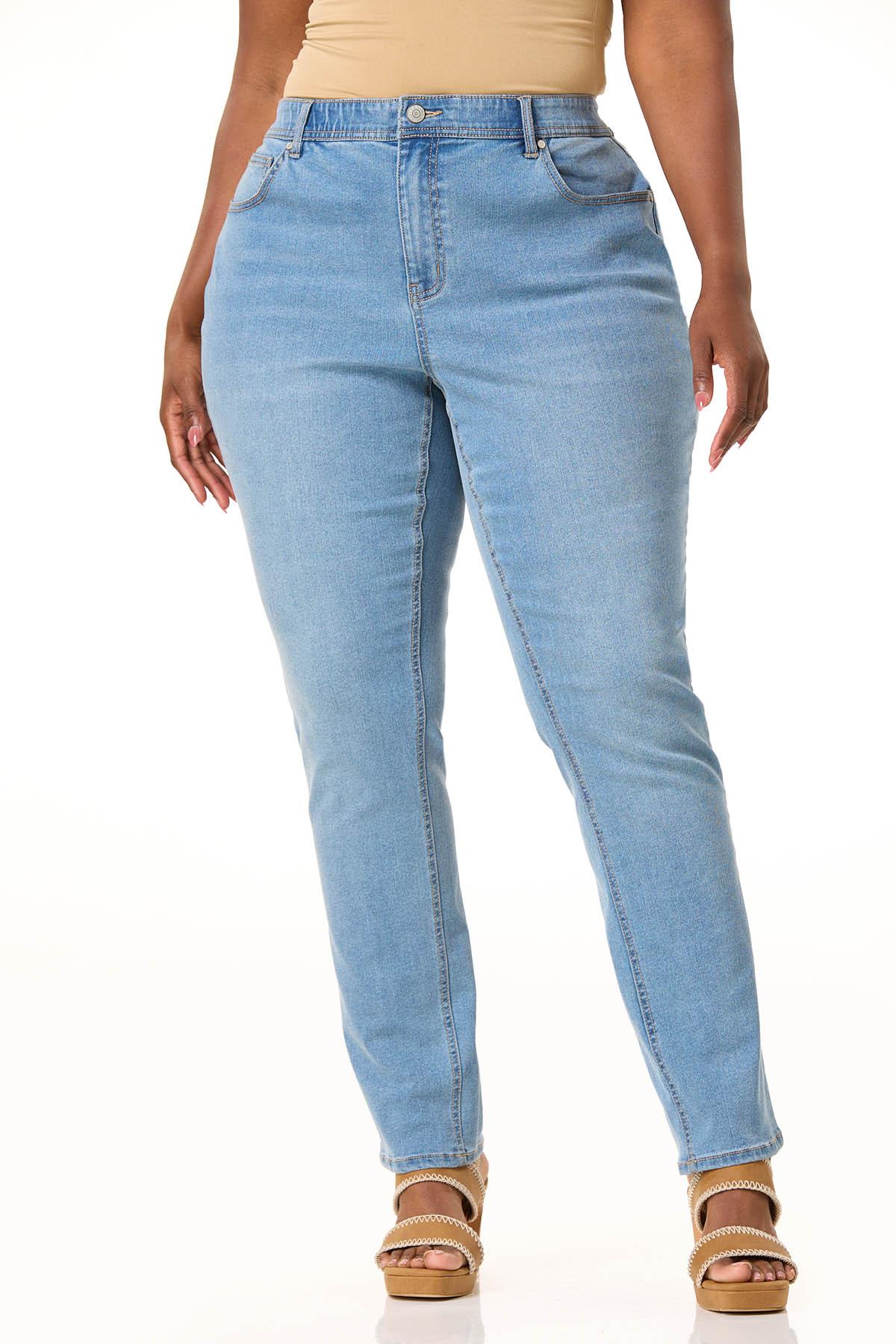 Cato Fashions Cato Plus Petite Curvy Skinny Jeans