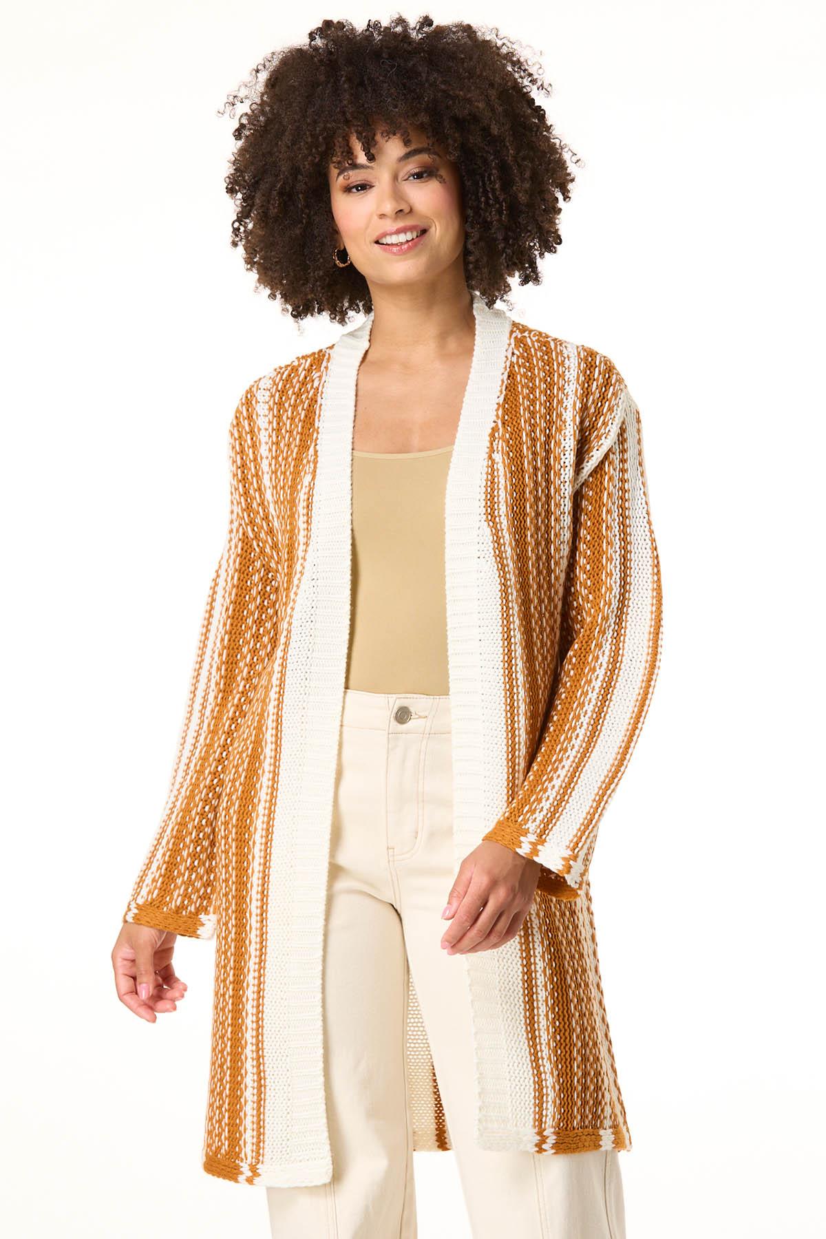 Cato Fashions | Cato Chunky Stripe Cardigan