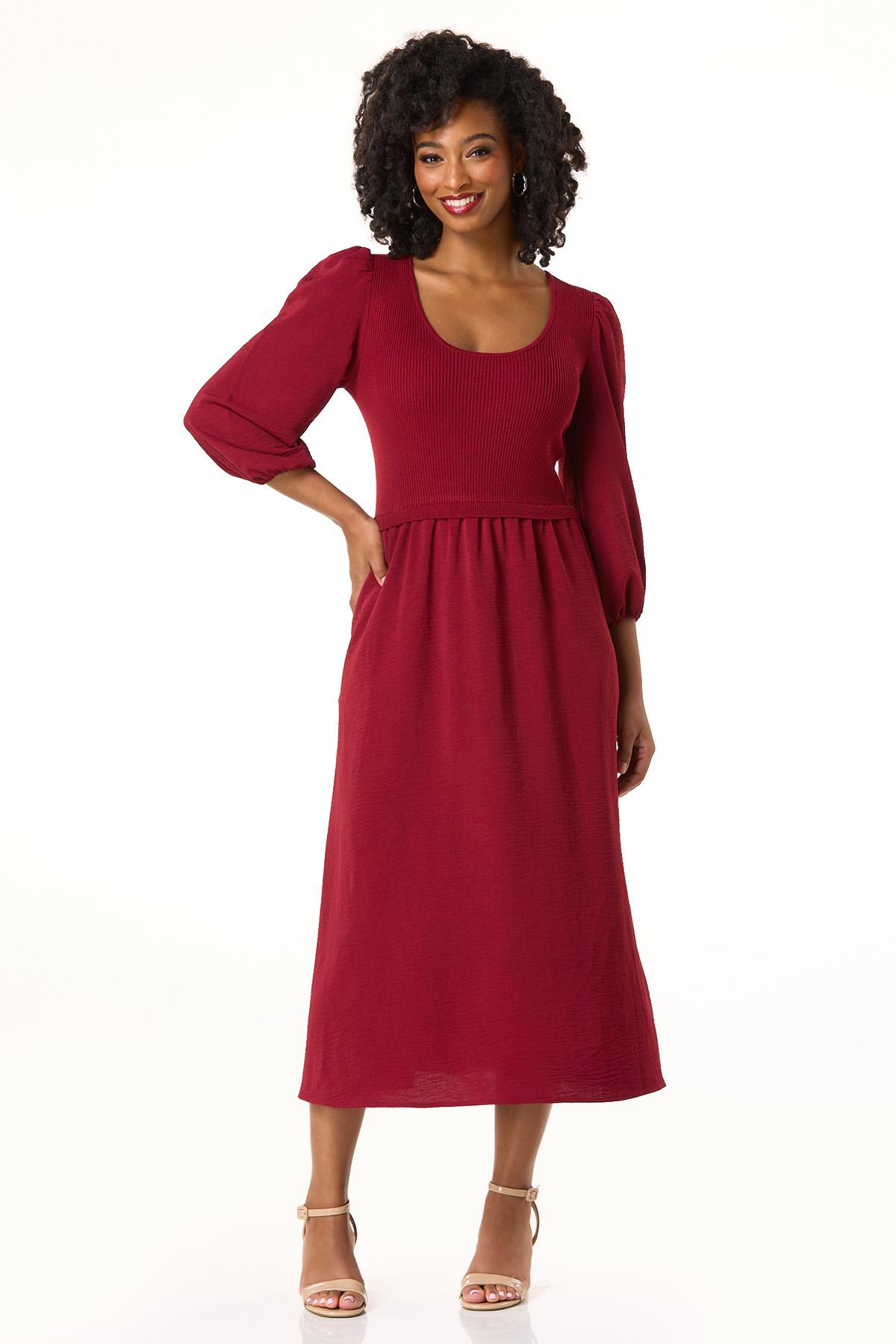  Cato Fashions | Cato Twofer Ribbed Sweater Dress