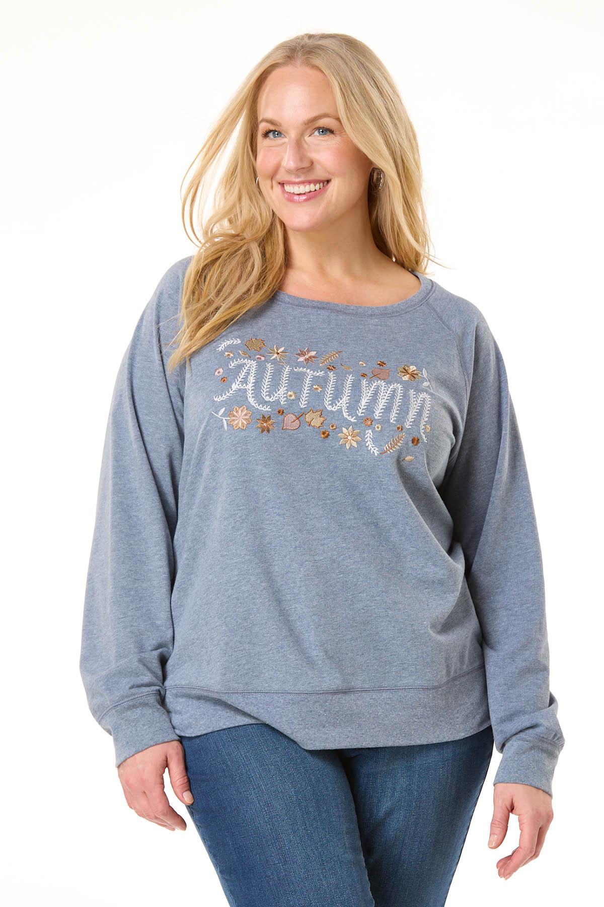  Cato Fashions | Cato Plus Size Autumn Sweatshirt