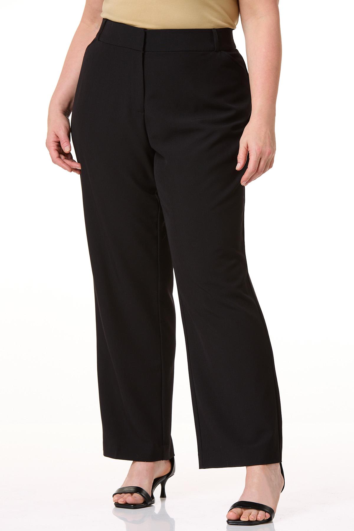Plus Size Curvy Trouser Pants