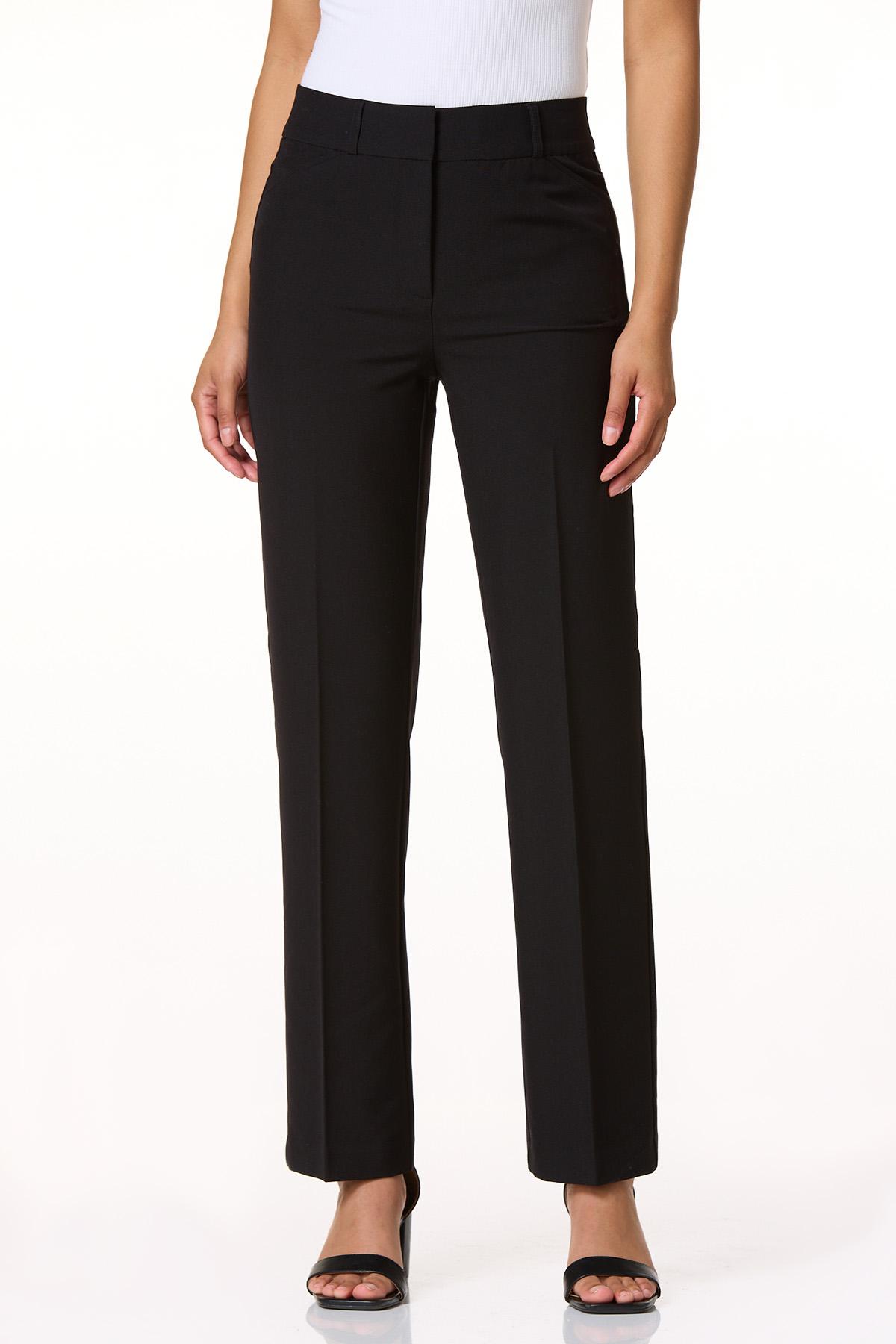 Curvy Trouser Pants - Black Curvy Trouser Pants - Black