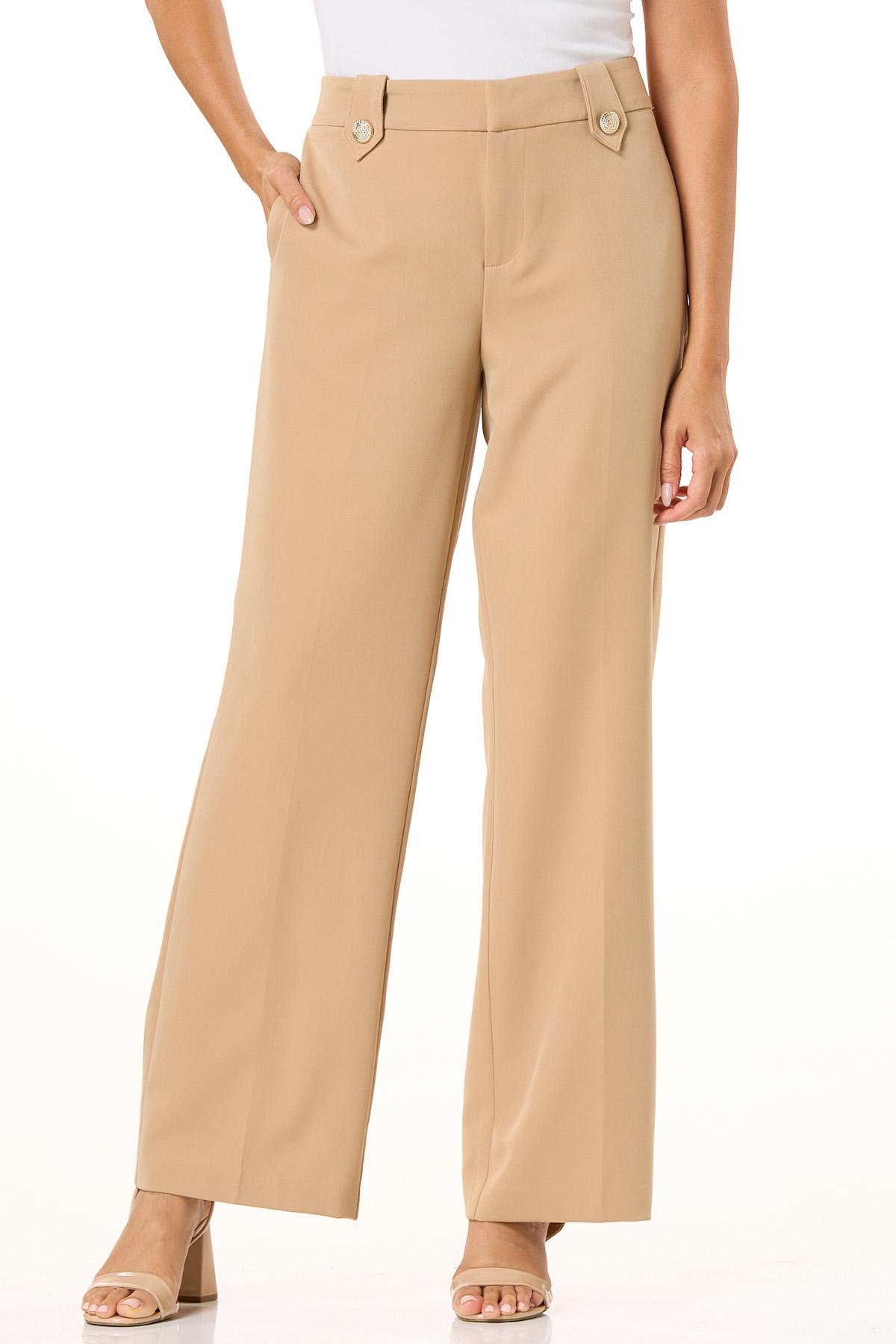 Cato Fashions | Cato Solid Wide Leg Trousers