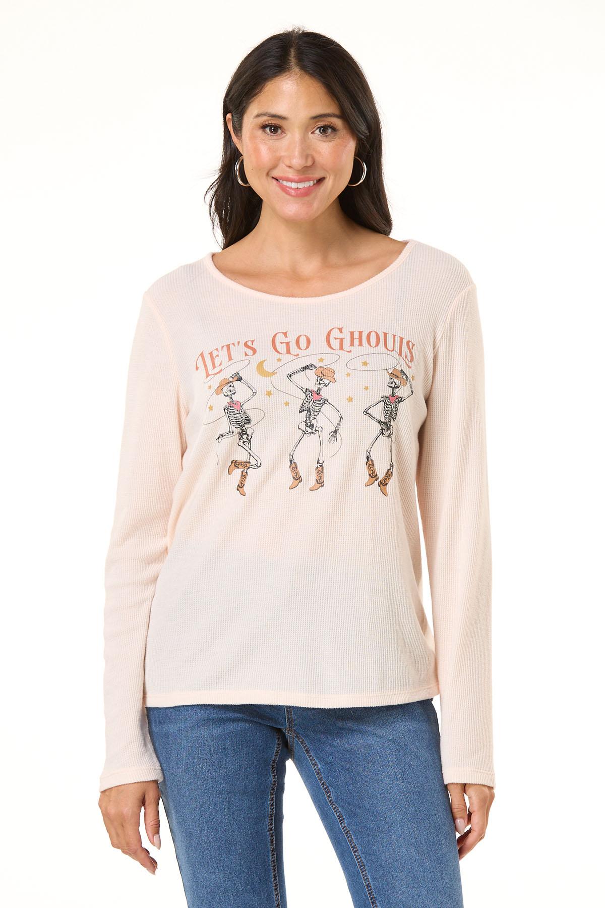  Cato Fashions | Cato Let's Go Ghouls Skeleton Tee