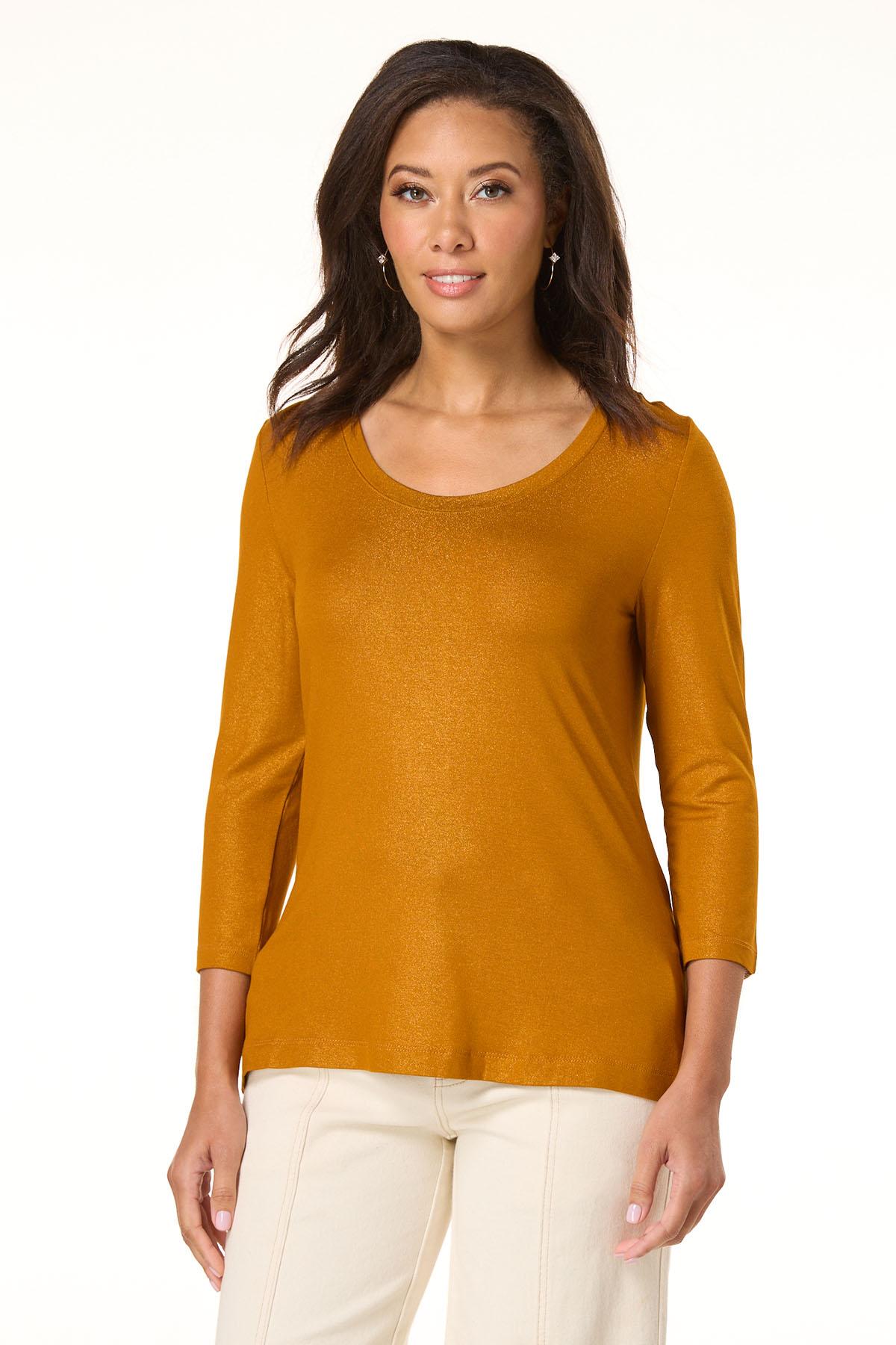CHACOTT - 美品 stina type H half sleeve / maple サイズL Long Sleeve Tee with Side Slits