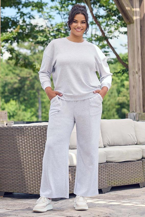  Cato Fashions | Cato Plus Size Scuba Knit Wide Leg Pants