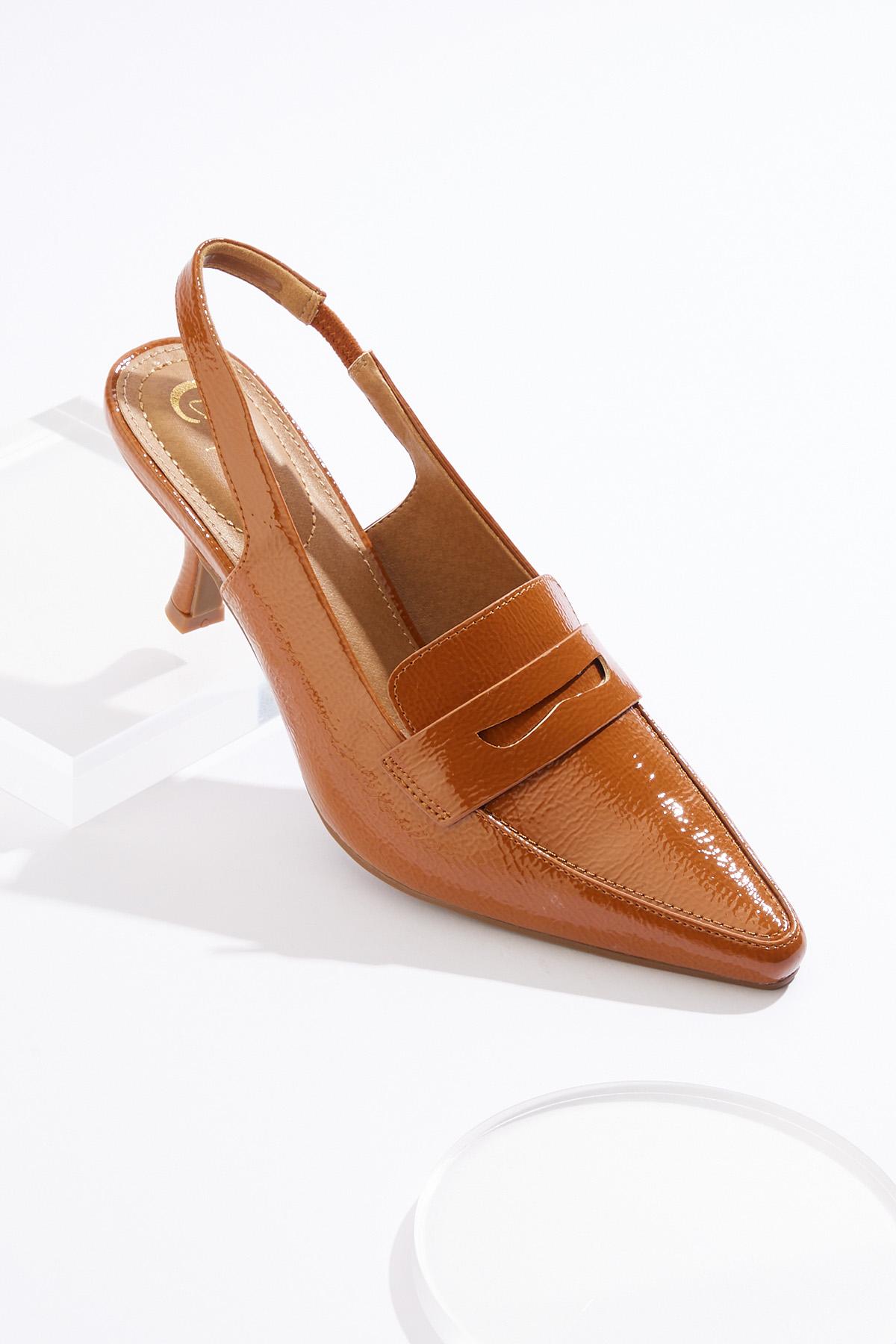 Cato Fashions | Cato Loafer Slingback Heels