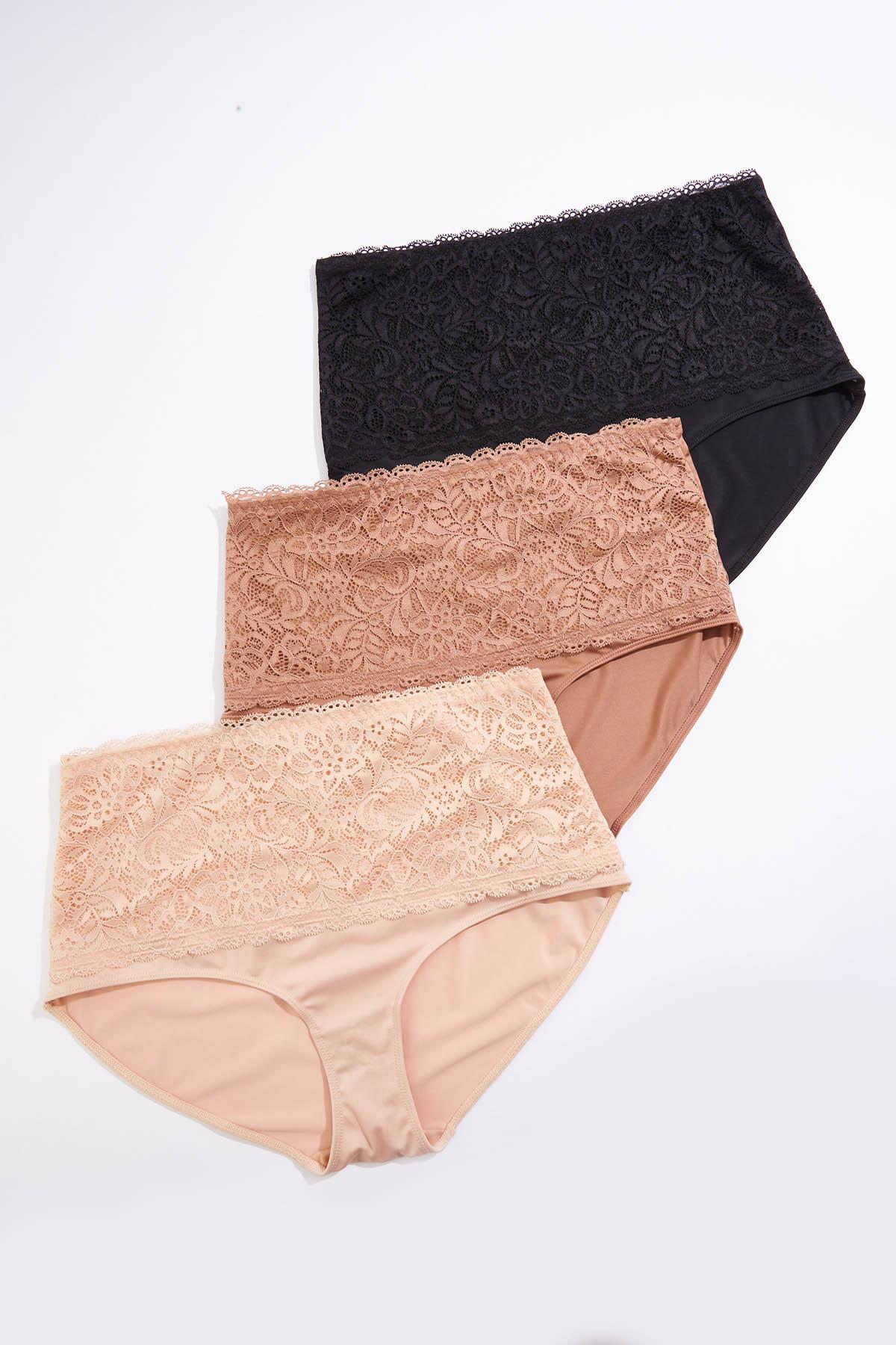  Cato Fashions | Cato Plus Size Lace Panel Panty Set