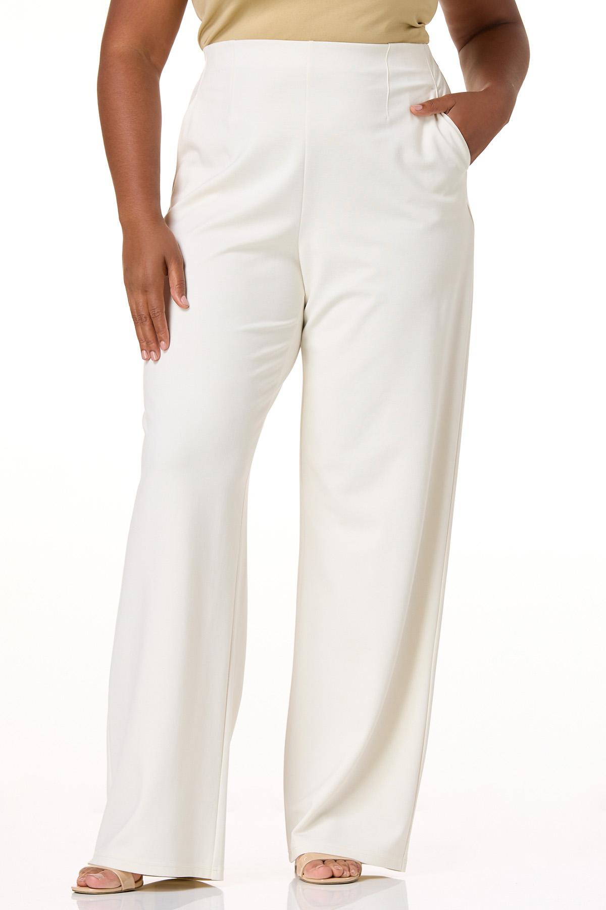 Cato Fashions | Cato Plus Petite Ponte Wide Leg Pants