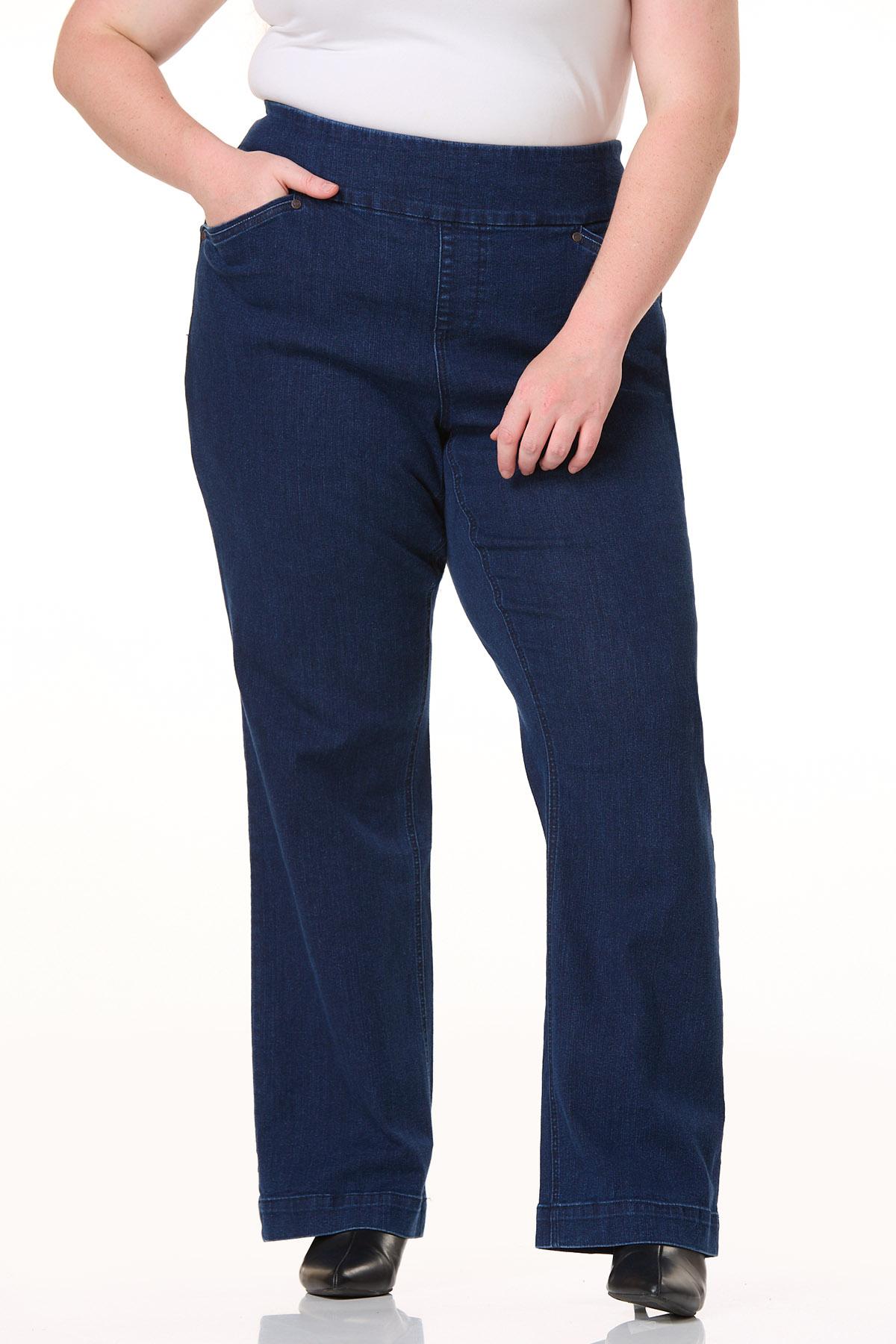 Cato Fashions Cato Plus Size Pull-On Trouser Jeans