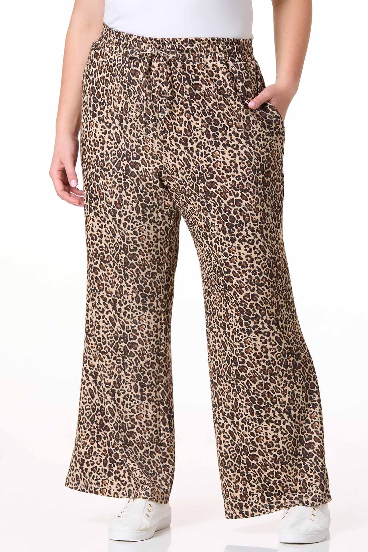 Cato Fashions | Cato Plus Size Animal Print Scuba Wide Leg Pants