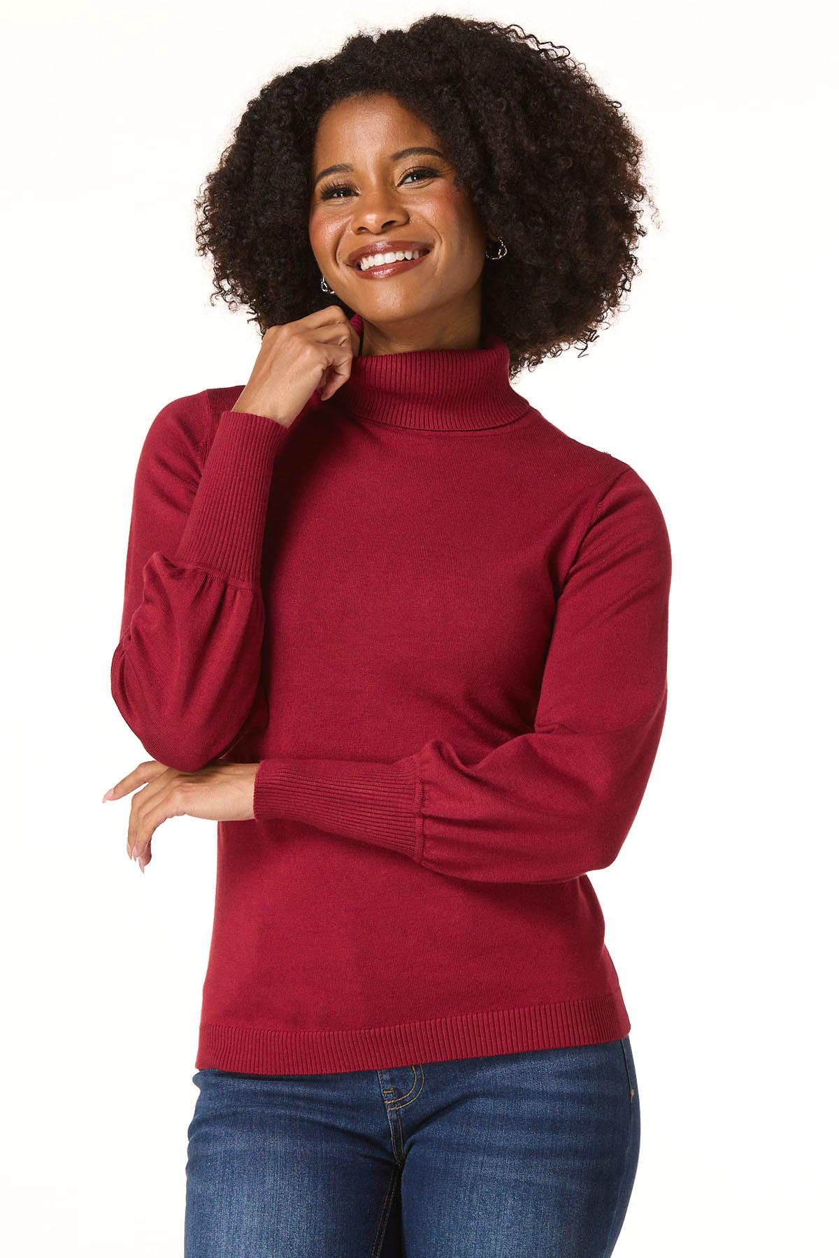 Cato Fashions | Cato Solid Turtleneck Sweater