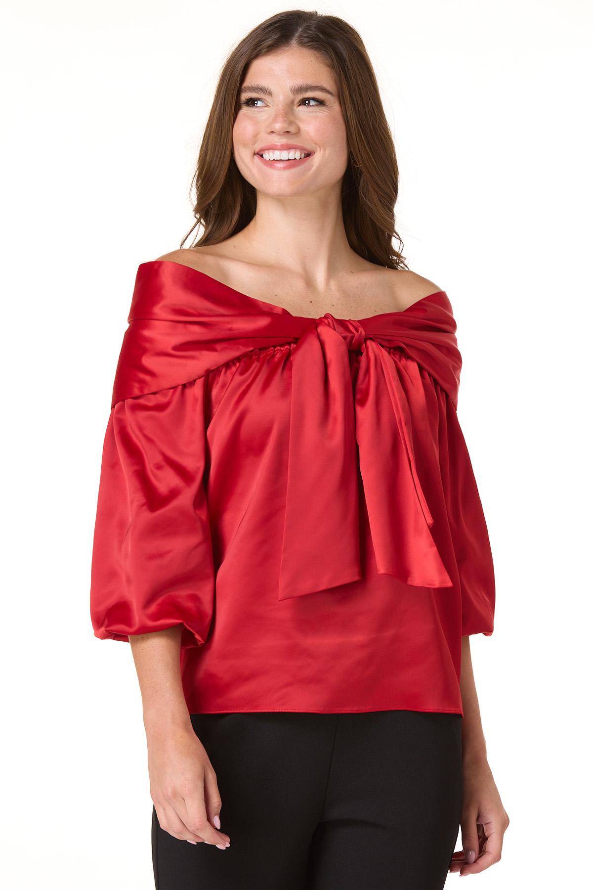 Cato Fashions | Cato Off Shoulder Bow Blouse