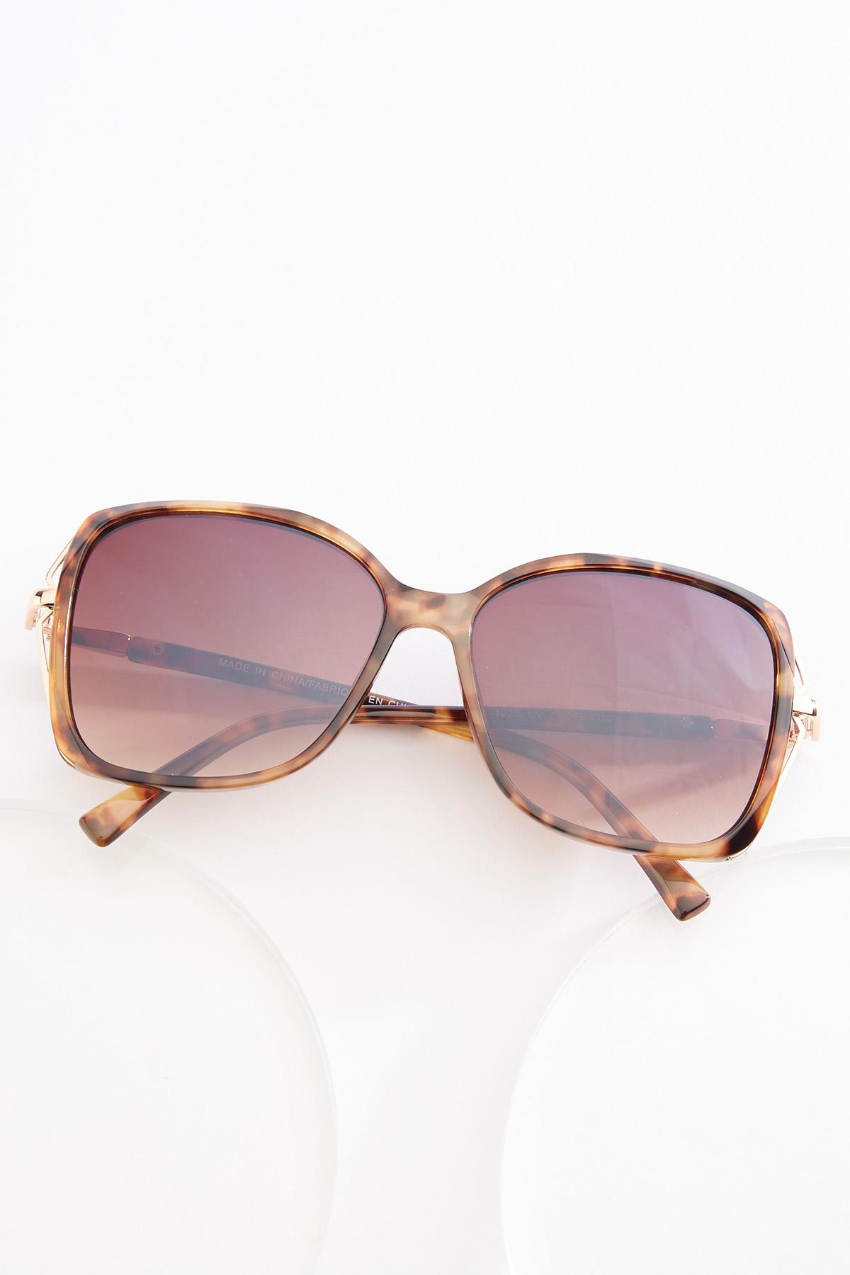 Cato Fashions | Cato Oversized Tortoise Shell Square Sunglasses display picture 1