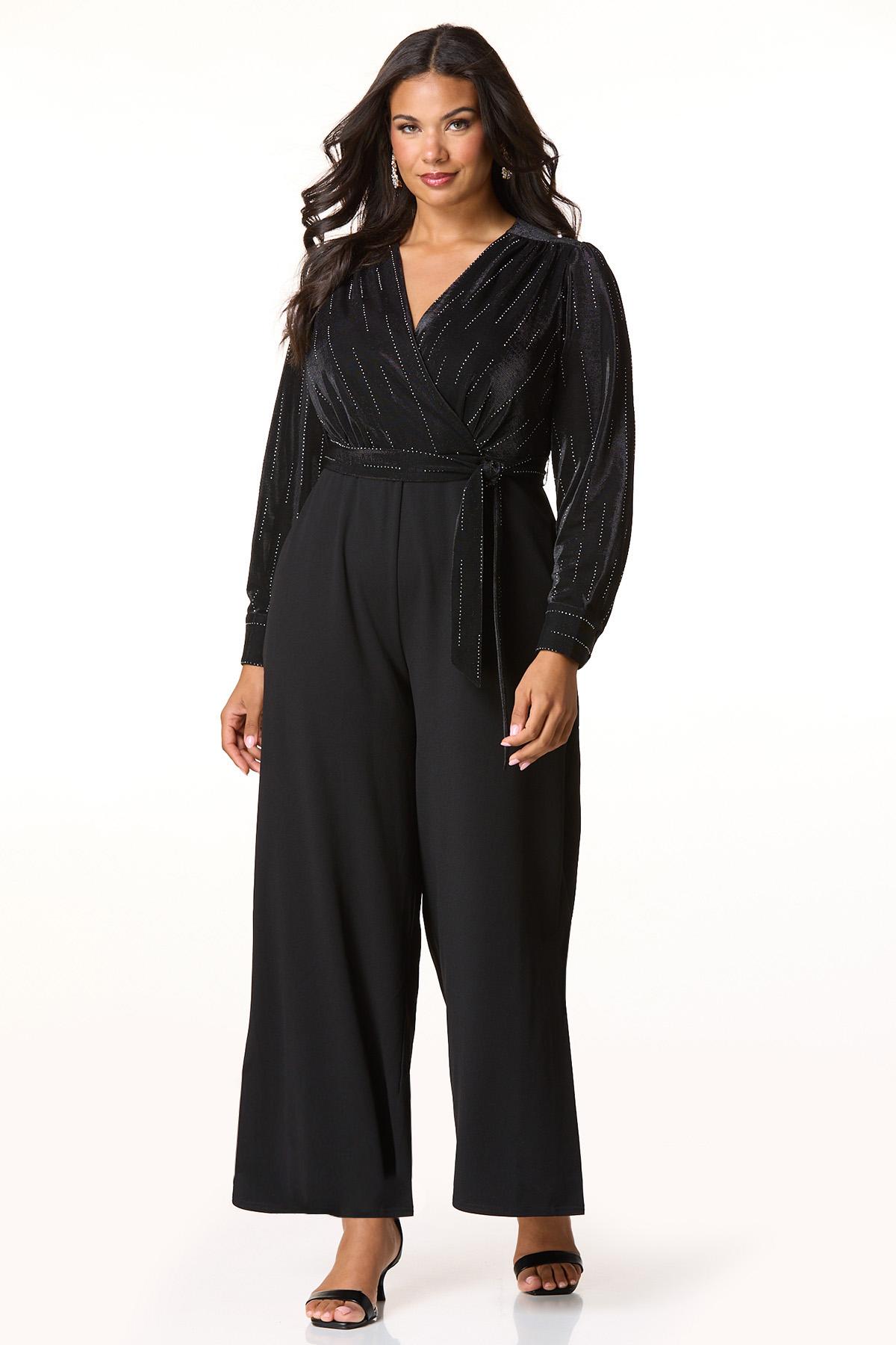 Plus Size Jumpsuits and Rompers | Cato Fashions, image size:1200x1800