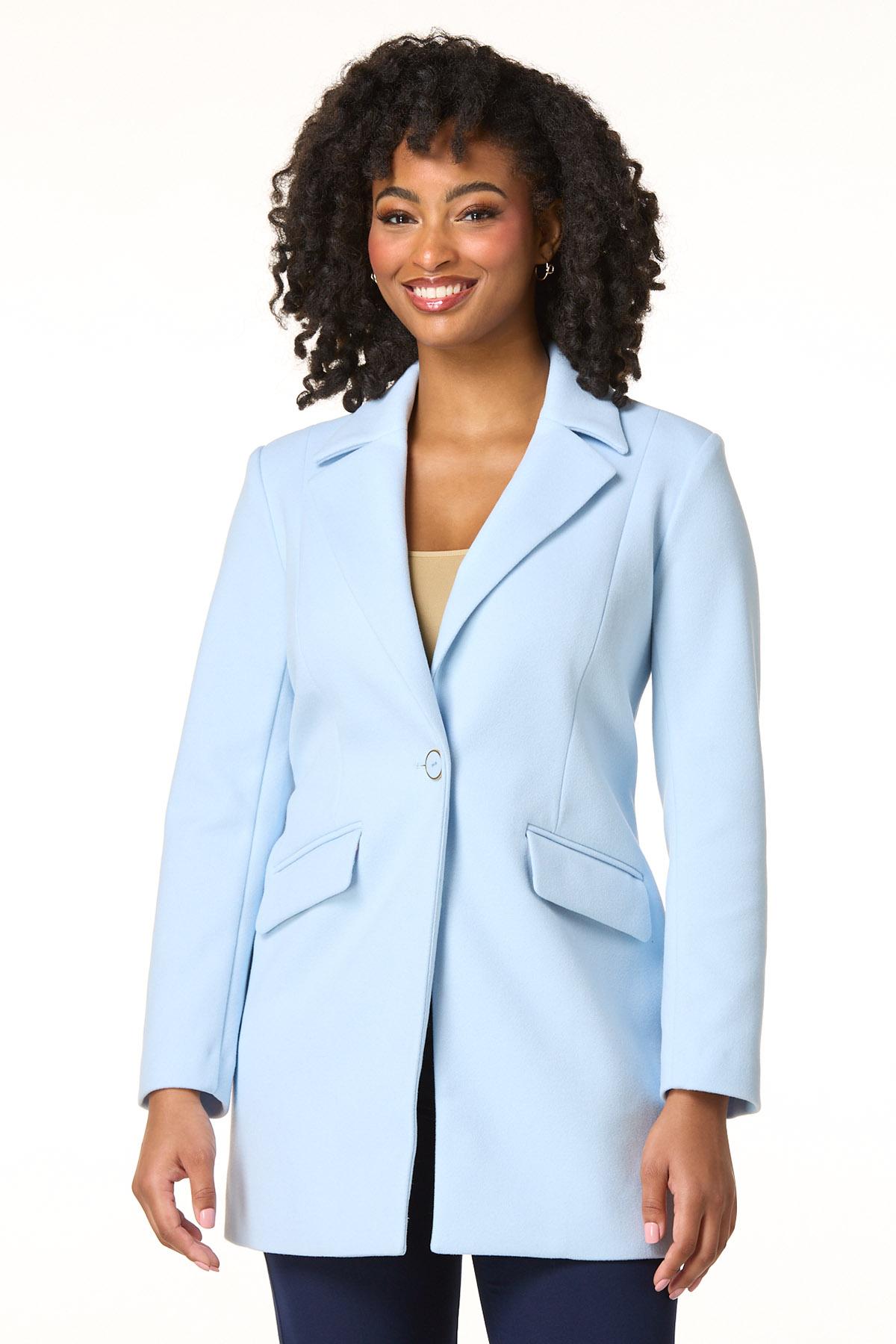 ジャケット・アウター cato Cato Fashions | Cato Sky Blue Tailored Coat