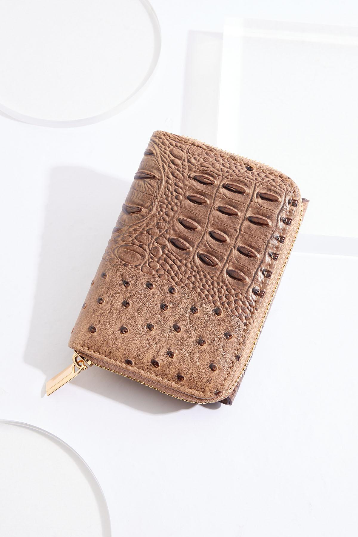 Cato Fashions | Cato Textured Faux Leather Mini Wallet