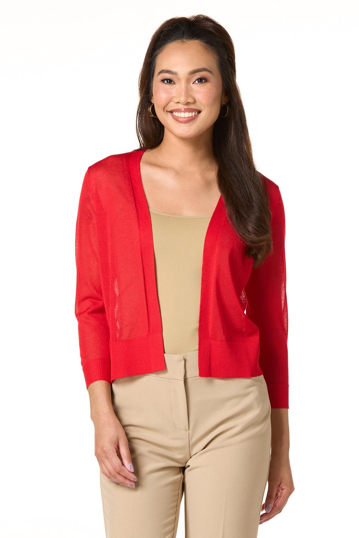 Cato Fashions | Cato Solid Sheer Cardigan