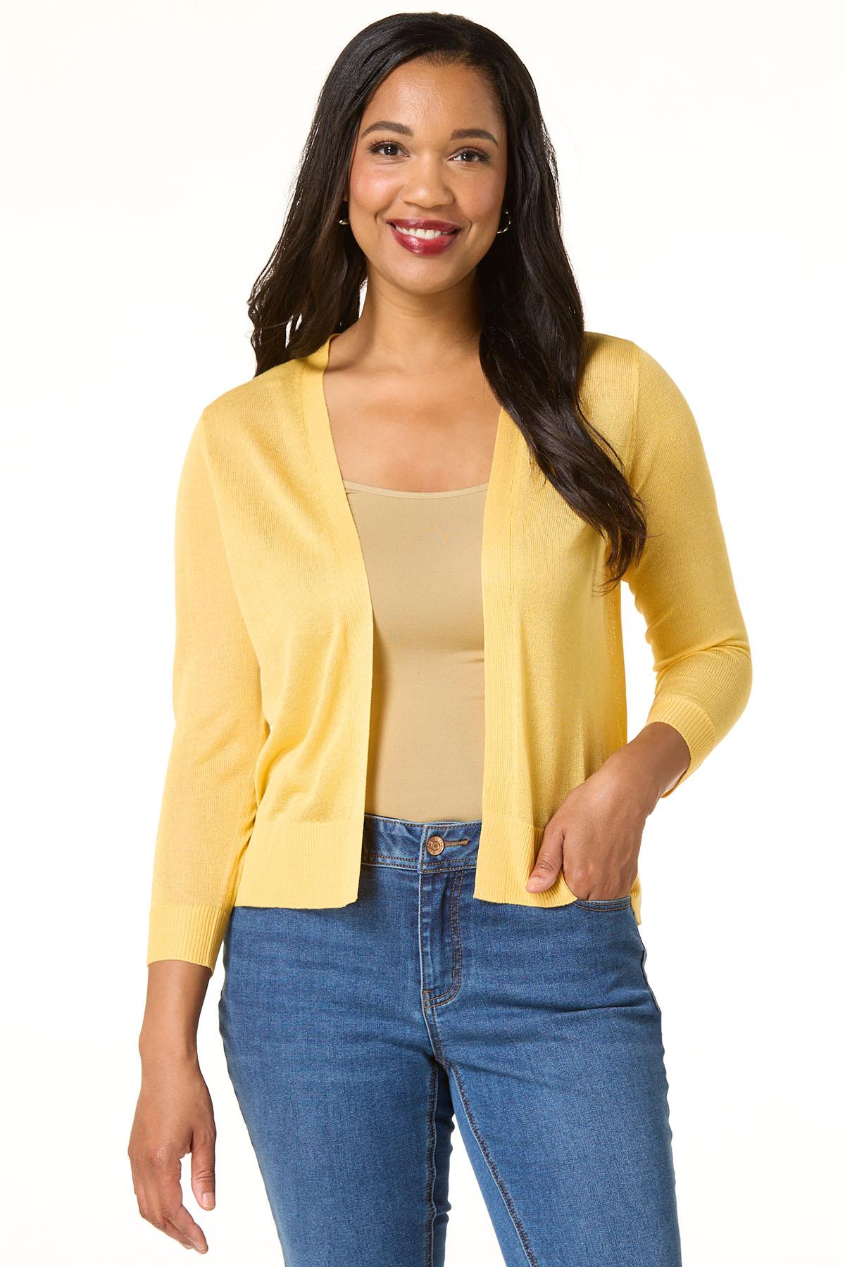 Cato Fashions | Cato Solid Sheer Cardigan