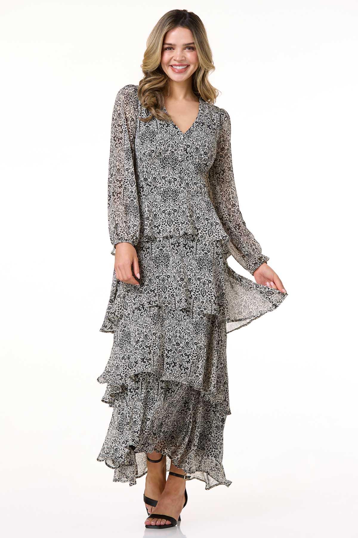 chinese dress ladies Musico Lace Maxi Dress Paisley main image 1