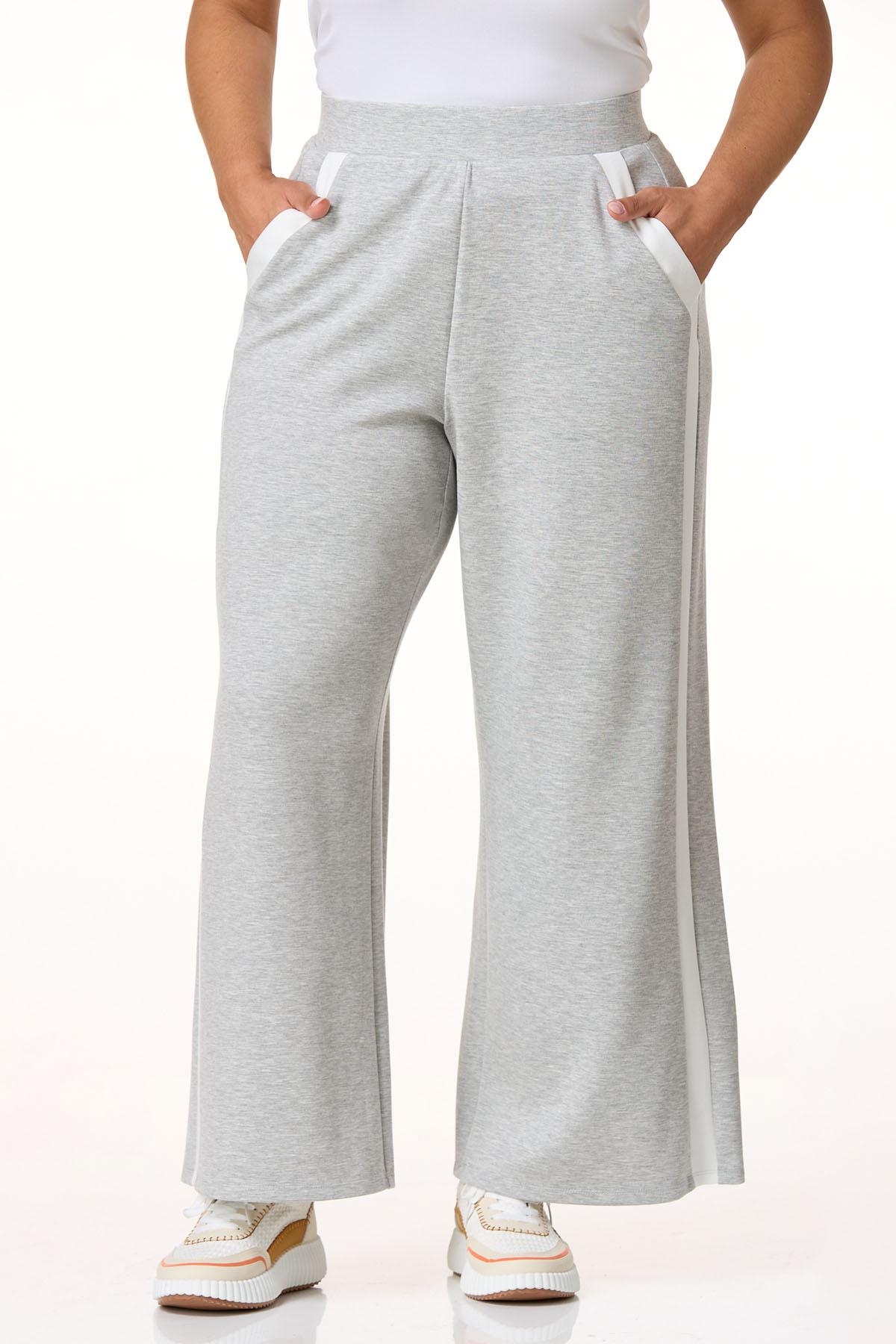 Cato Fashions | Cato Plus Size Sporty Stripe Wide Leg Pants