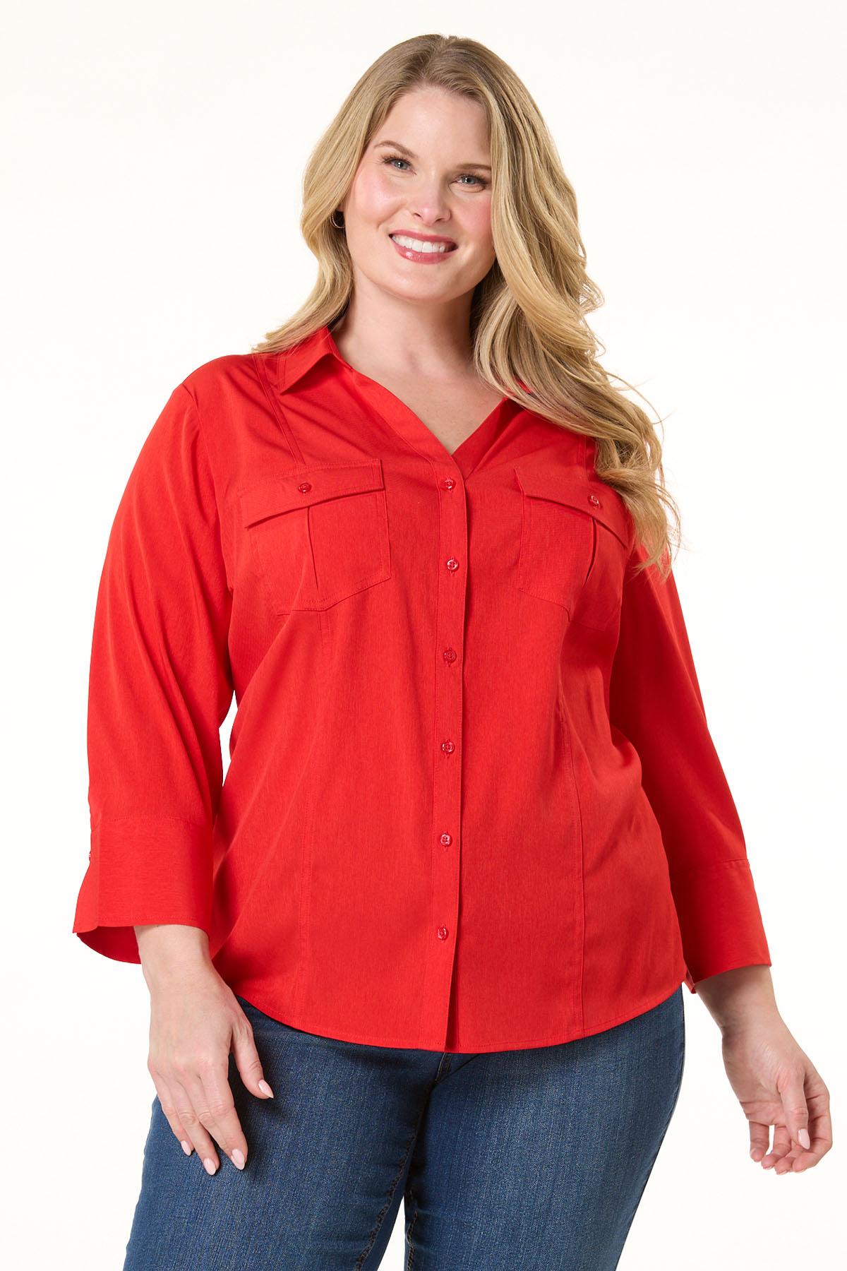 plus size red dress shirt Our shirt dresses collection Featuring a flattering tie-waist, collared  neckline and soft flowy fabric ,perfect for the office, brunch dates or  weekend events. Pair it with your favourite heels for an instant